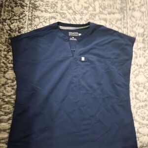 Fabletics Women's Navy Short Sleeve Athletic Tee